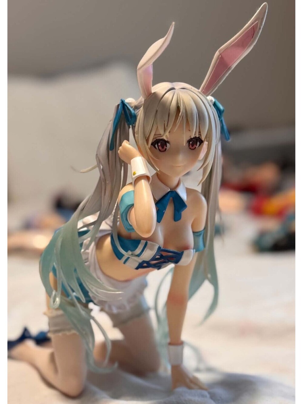 Native BINDing  Chris-Aqua blue-:Bare Leg Ver.  1/4 Scale  Figure 24cm